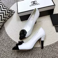 nouvelle collection chanel sapatos mulher mid-heel escarpins8.5cm cuir pumps